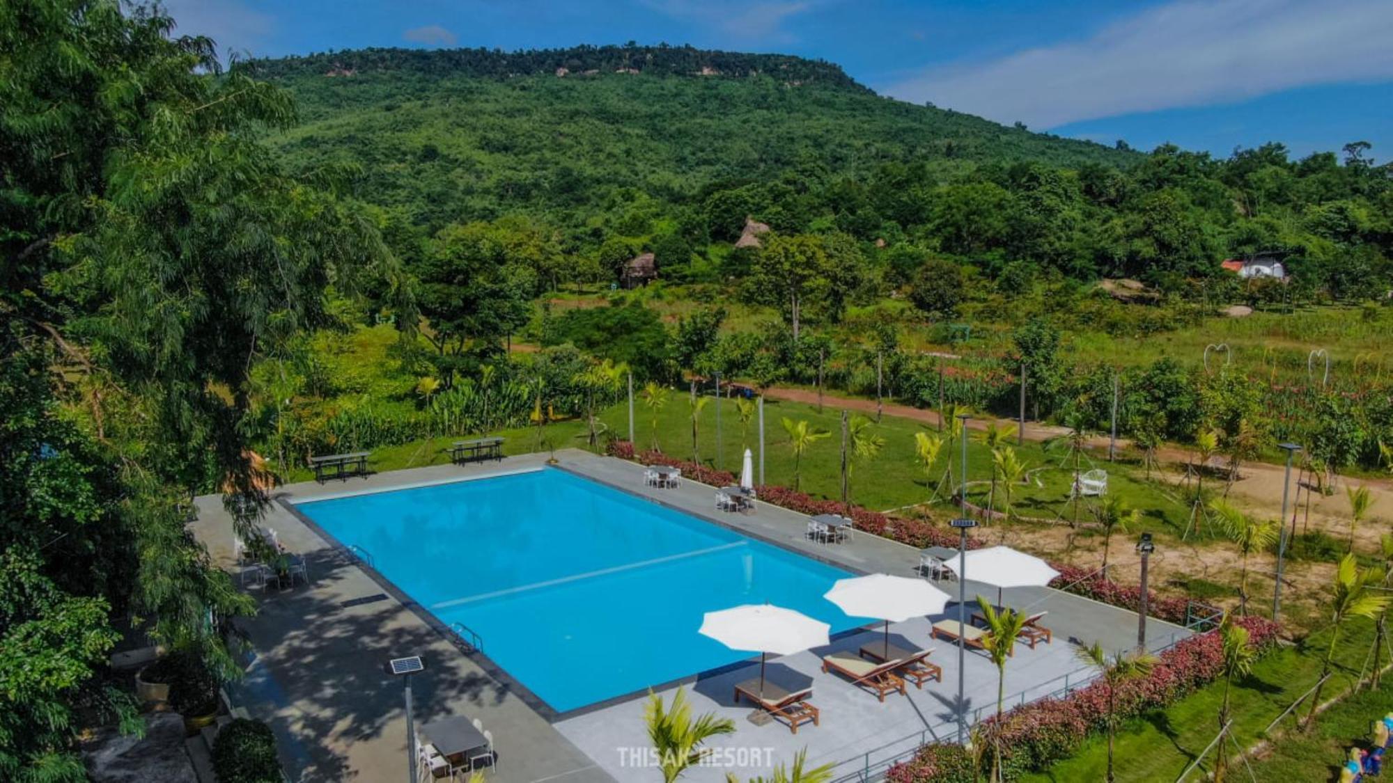 Thisak Resort Cheung Phnom Kulen Siem Reap Bagian luar foto