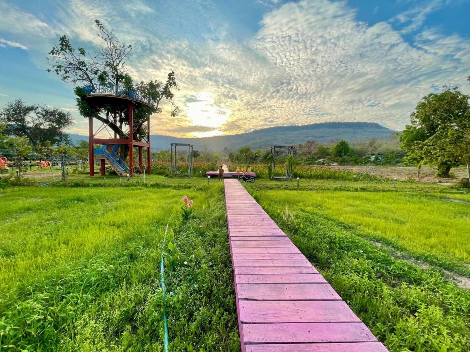 Thisak Resort Cheung Phnom Kulen Siem Reap Bagian luar foto