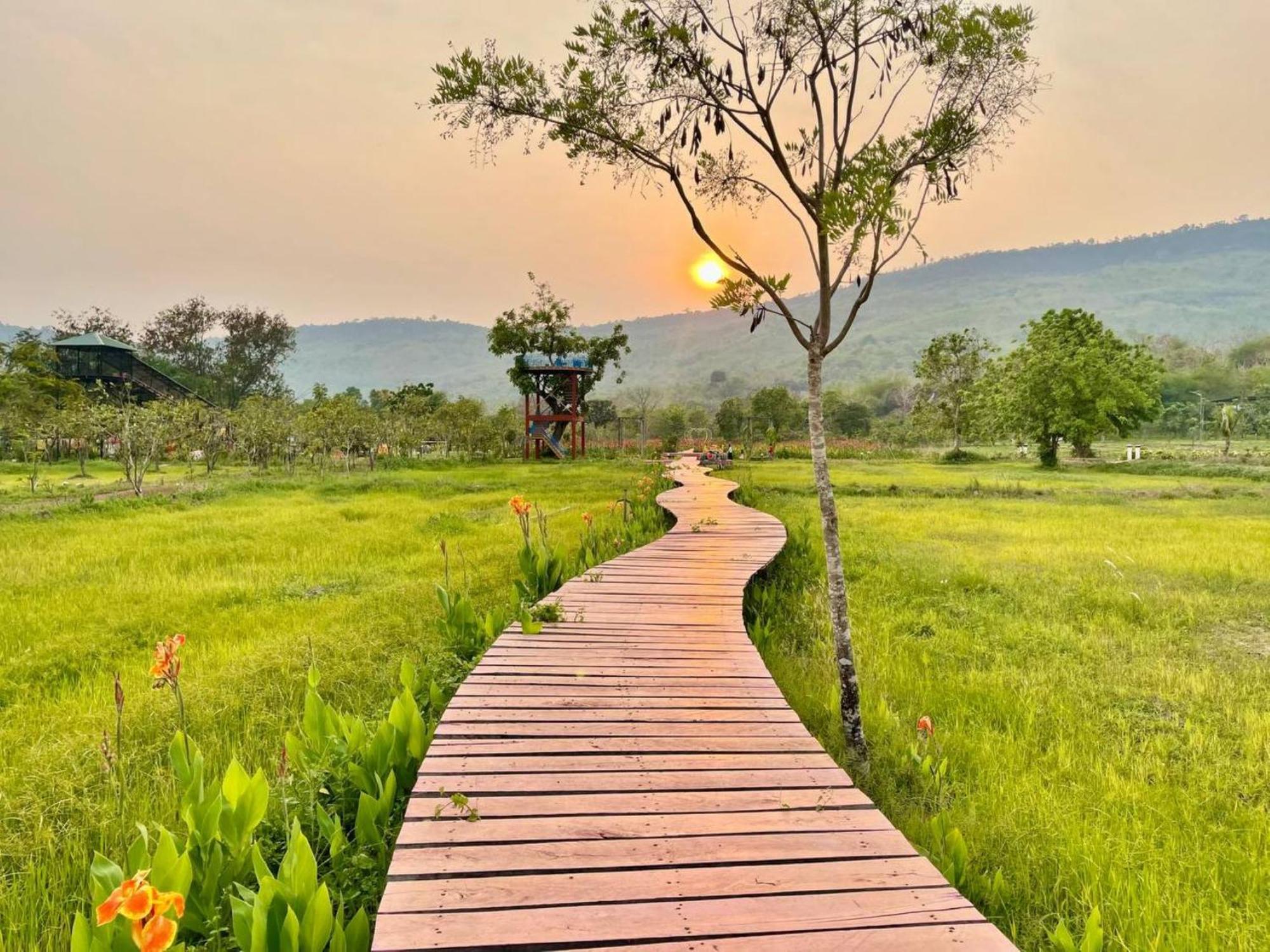 Thisak Resort Cheung Phnom Kulen Siem Reap Bagian luar foto